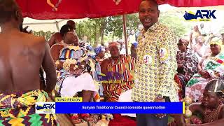 Sunyani Traditional Council coronate queenmother [upl. by Neliac]