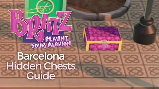 Barcelona Mall Hidden Chest Locations  Bratz Flaunt Your Fashion [upl. by Tricia]