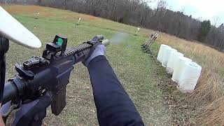 The T1C Carbine Box Drill amp A Hiccup With My Superlative Arms Gas Block [upl. by Kinemod]