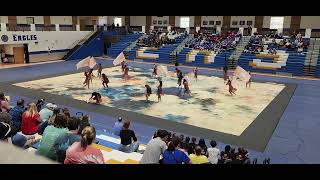 North Cobb High School RA WinterGuard Etowah High School  Mar 30 2024 [upl. by Adnael558]