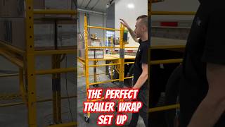 The Perfect tool set up for wrapping a Trailer tools wrap tips [upl. by Philipines]