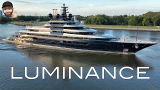 Superyacht Project LUMINANCE  final sea trial [upl. by Kneeland]