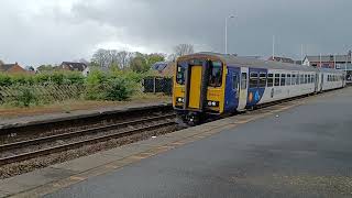 Northern 155341 at Church Fenton [upl. by Elna858]