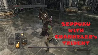 Sir Alonne Seppuku 2 RTSR MELEE Channelers Trident DS2 Boss Challenge Run No hitperfect [upl. by Notlih]