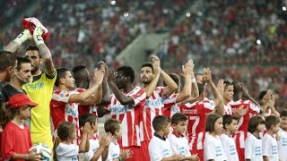 Η παρακάμερα του ΟλυμπιακόςΝίκη Βόλου  OlympiacosNiki Volos behind the scenes [upl. by Gnen335]