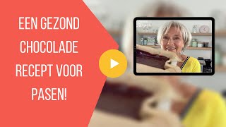 Hmmm een gezond chocolade recept voor Pasen [upl. by Buller]