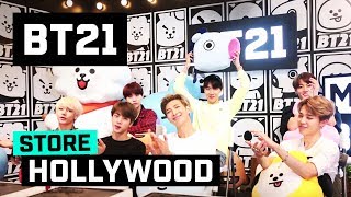 BT21 LINE FRIENDS Hollywood [upl. by Rutledge635]