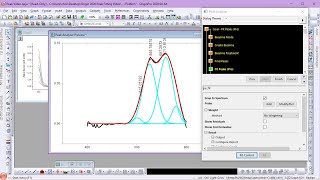 Fitting Multiple Spectra with Peak Analyzer [upl. by Keldon]