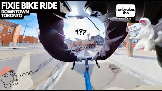 FIXED GEAR  Toronto Brakeless Diaries Ep 4 [upl. by Ahsinyt]