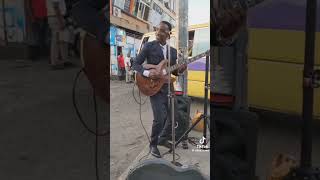 listen to this young skillful guitar playing talent🔥cymbal agapeband music gospelmusic [upl. by Oidale967]