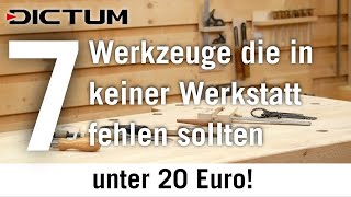 7 Werkzeuge die in keiner Werkstatt fehlen sollten  unter 20 Euro [upl. by Leopoldine253]