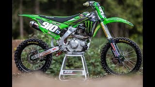 Insane Kawsaki KLX140 mini  Dirt Bike Magazine [upl. by Heiney]