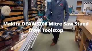 Makita DEAWST06 Legstand for Mitre Saws [upl. by Petronilla]