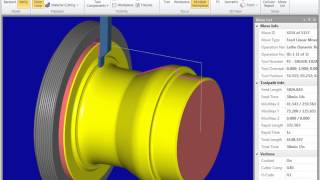 Whats New  Mastercam X7 Lathe Dynamic Roughing [upl. by Vigor745]