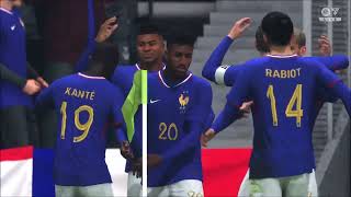 EA FC 24 Ma ligue mondiale match 31 FranceÉcosse [upl. by Idnerb]