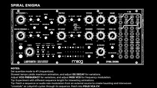 Spiral Enigma by Moog Labyrinth [upl. by Frasquito]