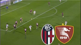 Bologna V Salernitana PES 21 GAMEPLAY [upl. by Varian399]