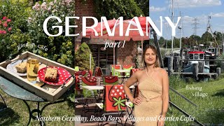 a week in Germany  🍓 baltic sea beach bars and garden cafes  Germany Vlog Pt 1 [upl. by Nohs308]