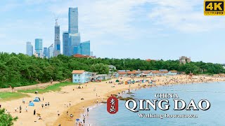 4K China Walking Tour In Qingdao  Eight Great Passes  China Walking Tour [upl. by Lainahtan]