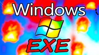 WINDOWSEXE  АДСКАЯ ВИНДА АТАКУЕТ МОЙ КОМП [upl. by Swinton]