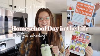 NEW Homeschool Day in the Life  Preschool in December [upl. by Thomasin756]