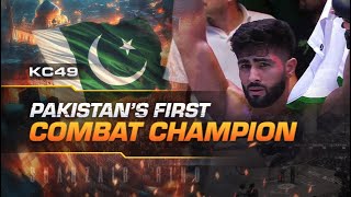 Shahzaib Rindh Becomes Pakistan’s First Karate Combat World Champion [upl. by Jochebed522]