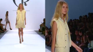 WGSNs Maren Hartman talks to Charlotte Ronson at New York Fashion Week SS 13 [upl. by Onimod]