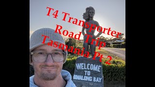 T4 Transporter Road trip Tasmania part 2 Binalong Bay [upl. by Reviere]