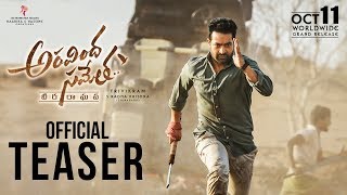 Aravindha Sametha Official Teaser  Jr NTR Pooja Hegde  Trivikram  4K [upl. by Barnabas570]