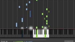 Synthesia Byousoku 5 cm 5 cm per Second  One More Time One More Chance Piano Version [upl. by Annahahs]