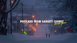 Postcard from Garrett County MD Storm Jonas [upl. by Gabby885]