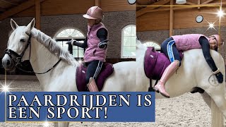 Is paardrijden een sport  PaardenpraatTV [upl. by Sayers881]