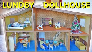 Vintage 1970s Lundby Dollhouse  Church Yard Sale 50 Score [upl. by Eimak]