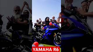 ONLY ONE YAMAHA R6 IN INDIA superbikes yahama ladki [upl. by Aihsit]