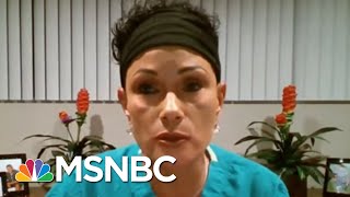 This Is As Real As It Gets FL Hospital CEO On COVID19 Crisis  Rachel Maddow  MSNBC [upl. by Obocaj702]