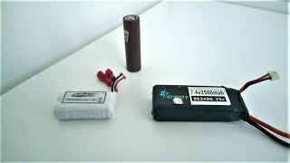 Battery Performance Comparison in RC Cars LiPo Battery vs 18650 vs 14500 LithiumIon Batteries [upl. by Ahsart]