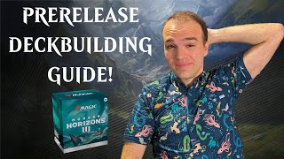 Building a Modern Horizon 3 Prerelease Pack Sealed Deck Start to Finish  Magic MTG [upl. by Undis]