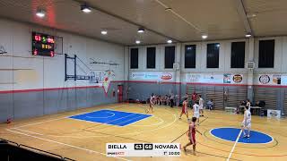 Under 19 Gold Biella Next  Novara Basket [upl. by Naeloj]