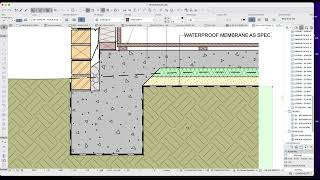 ARCHICAD 25  12 FILL EDITING [upl. by Malvin]