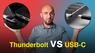 إفهمها صح  Thunderbolt vs USBC [upl. by Ainerol428]