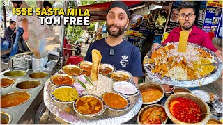 Sirf 99 मे Chandigarh ki 13 Items HUGE Lunch Thali  Street Food India [upl. by Hwang]