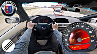 2007 ALPINA B7 500HP TEST DRIVE ON GERMAN AUTOBAHN🏎 [upl. by Adnawyt]