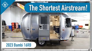 2023 Airstream Bambi 16RB  This Can Sleep 4 People [upl. by Dabbs]