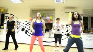 Dale latin dance with Maria Belchikova ZIN 46 zumba fitness [upl. by Arod]