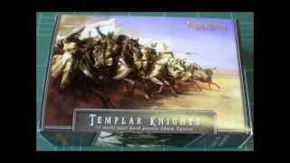 Miniature Review  28mm Plastic Templar Knights from Fireforge Games [upl. by Waller]