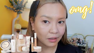 MY NEW FAVORITE FOUNDATION GRABE TOH STROKES COMPLEXION VEIL COLLECTION [upl. by Stanwin]