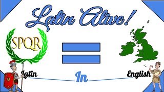 English and Latin  A Few Derivatives [upl. by Anelliw]