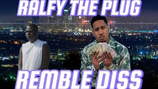 RALFY THE PLUG  JADA PINKETT LYRIC VIDEO REMBLE DISS [upl. by Ciprian]