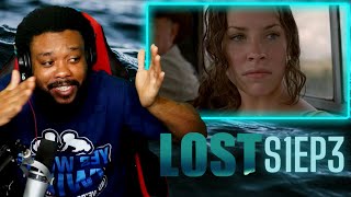 LOST SEASON 1 EPISODE 3 REACTION  quotTabula Rasaquot [upl. by Esidarap]