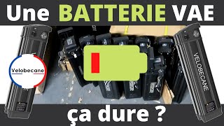 Une BATTERIE de VAE ça DURE  VÉLOBECANE [upl. by Philine]